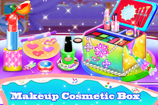 Makeup kit cakes girl games - Gameplay image of android game