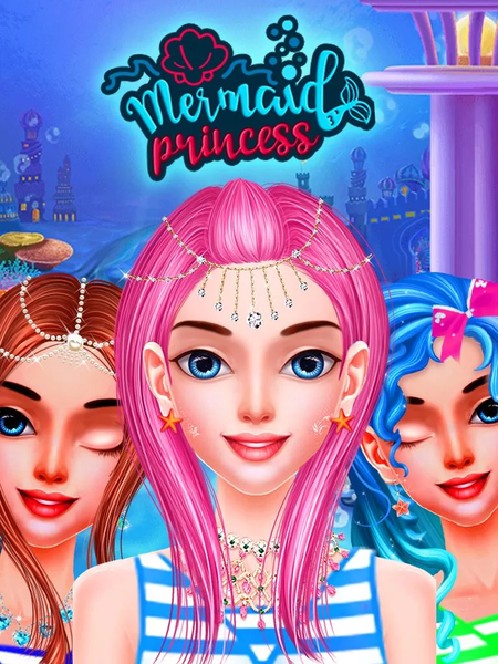 Mermaid Princess MakeUp Salon - عکس بازی موبایلی اندروید