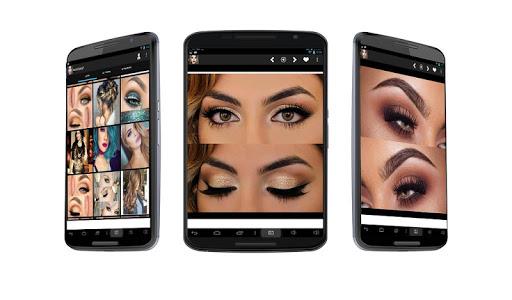 Face Makeup Pictures - Image screenshot of android app