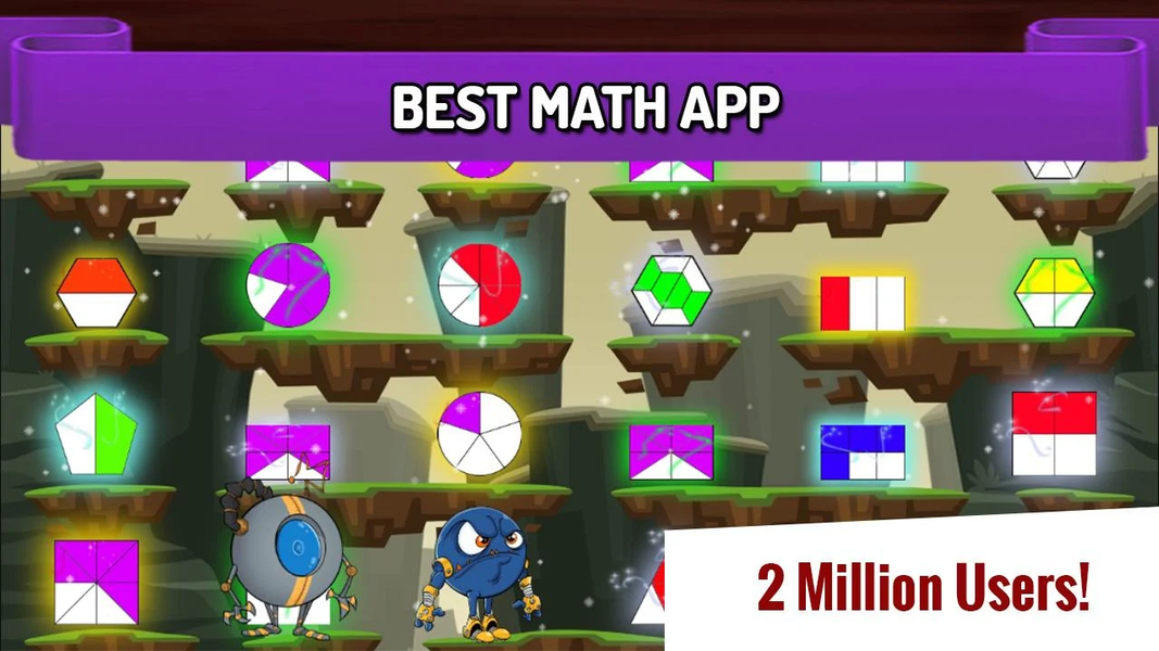Monster Math Duel: Fun arithme - عکس بازی موبایلی اندروید
