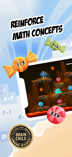 Monster Math 2: Fun Kids Games - Gameplay image of android game