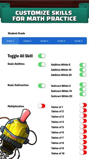 Monster Math: Games For Kids - Image screenshot of android app