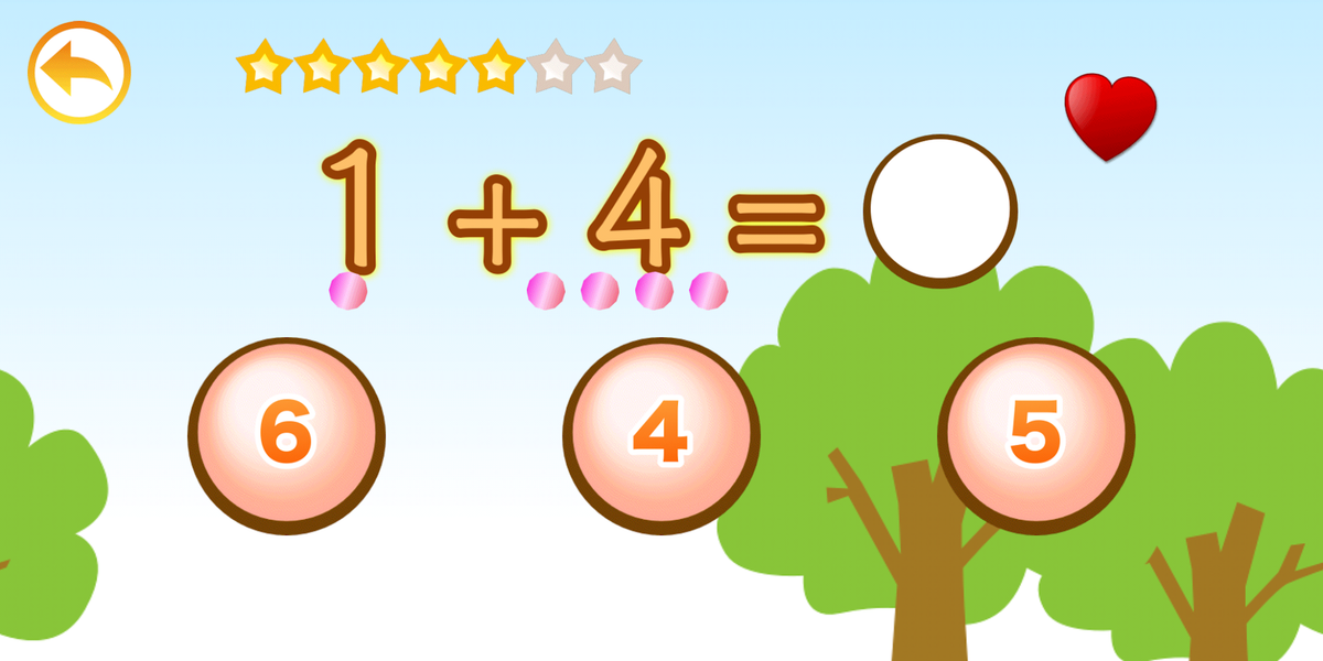 Math for kids! Add & Subtract - Image screenshot of android app