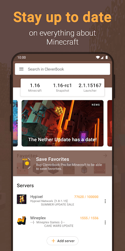 CleverBook for MC - عکس برنامه موبایلی اندروید