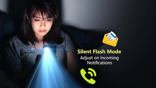 flashlight call: Flash Alert - Image screenshot of android app