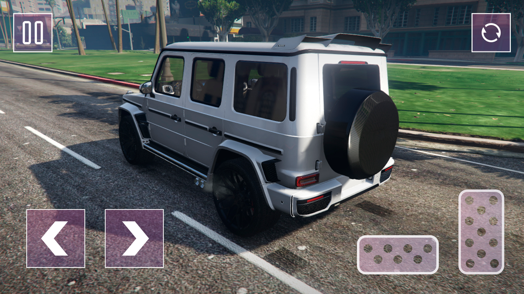 G-Class Race Mers Simulator - Gameplay image of android game