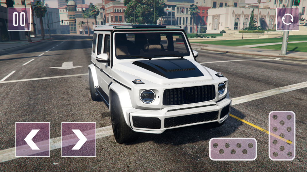 G-Class Race Mers Simulator - Gameplay image of android game