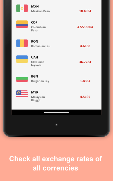 US Dollar to Uzbekistan Som - عکس برنامه موبایلی اندروید
