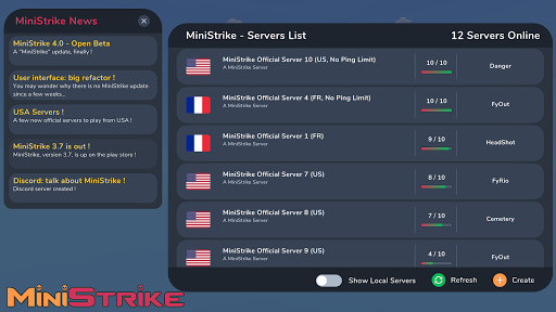 MiniStrike - عکس بازی موبایلی اندروید