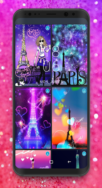 Cute Girly Wallpaper - Image screenshot of android app