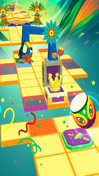 Rolling Sky - Gameplay image of android game