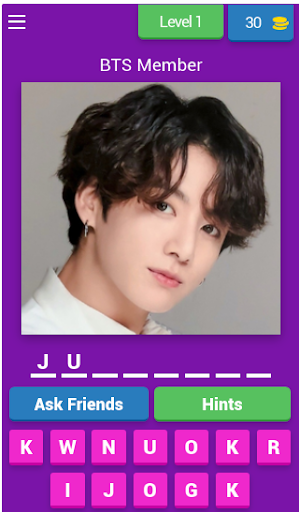 BTS Army Quiz - عکس بازی موبایلی اندروید