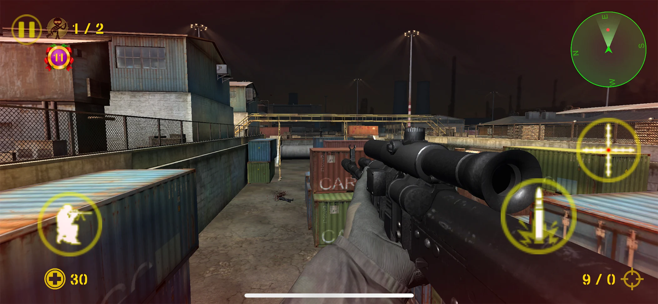 Sniper War 3D : FPS Shooting G - عکس بازی موبایلی اندروید