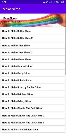 How to Make Slime Interes - Image screenshot of android app