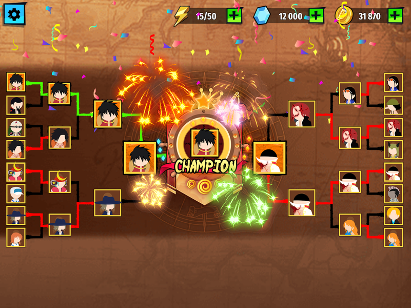 Stick Pirates Fight - Gameplay image of android game