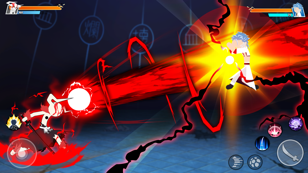 Stickman Soul Fighting - Gameplay image of android game