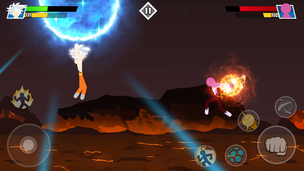 Stick Warriors Shadow Fight - Gameplay image of android game