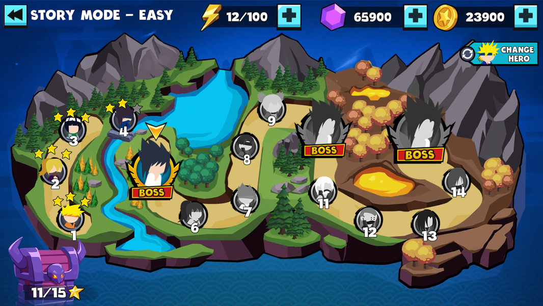 Stick Shinobi Fighting - عکس بازی موبایلی اندروید