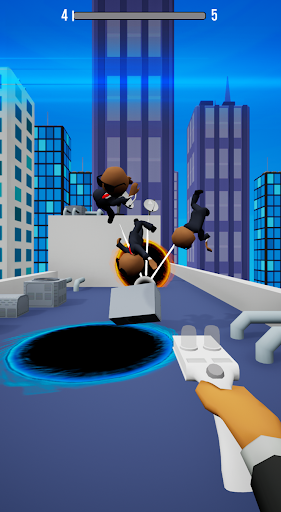 Portal Gun Master 3D - Gameplay image of android game