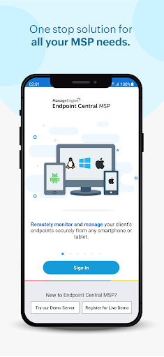 Endpoint Central MSP - عکس برنامه موبایلی اندروید