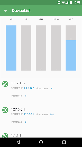 NetFlow Analyzer - عکس برنامه موبایلی اندروید