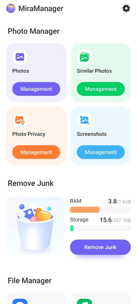 MiraManager - File Manager - عکس برنامه موبایلی اندروید