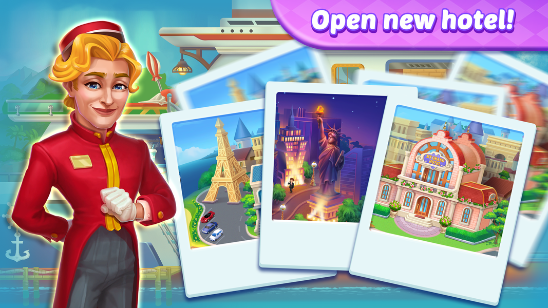 My Grand Hotel: Hotel manager - Gameplay image of android game