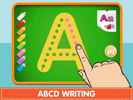 ABCD English Alphabet Writing & ABC Phonics - Gameplay image of android game