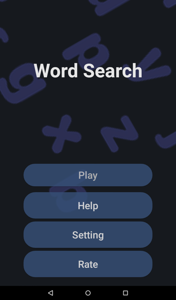 Word Search - عکس بازی موبایلی اندروید
