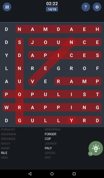 Word Search - عکس بازی موبایلی اندروید