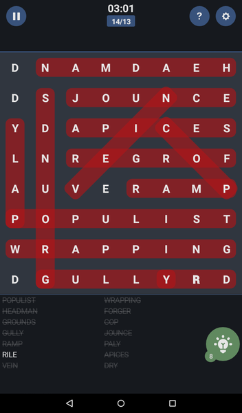 Word Search - عکس بازی موبایلی اندروید