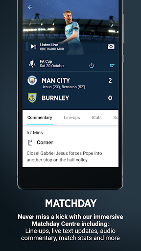 Manchester City Official App - عکس برنامه موبایلی اندروید