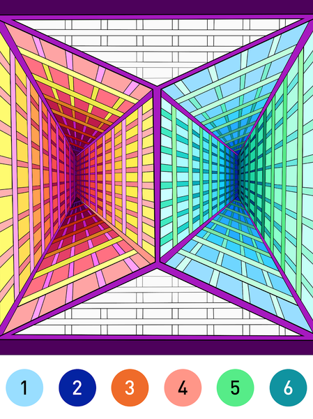 Mandala Color by Number Book - عکس بازی موبایلی اندروید