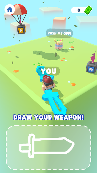 Draw Battle 3D - Gameplay image of android game