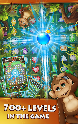 Jewels Jungle Adventure match 3 puzzle games - عکس برنامه موبایلی اندروید