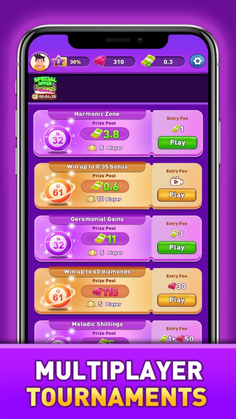 Bingo Discover - عکس بازی موبایلی اندروید