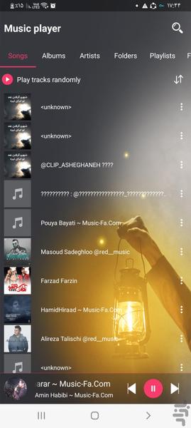 پخش کننده موسیقی - موزیک پلیر🎵 - Image screenshot of android app