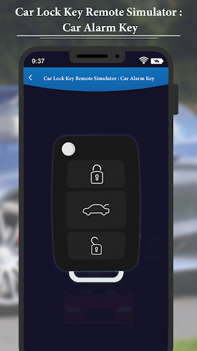 Car Lock Key Remote Simulator - عکس برنامه موبایلی اندروید