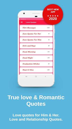 Romantic Love Quotes & Message - Image screenshot of android app