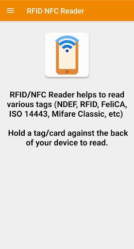 NFC RFID Reader Tools tag - عکس برنامه موبایلی اندروید