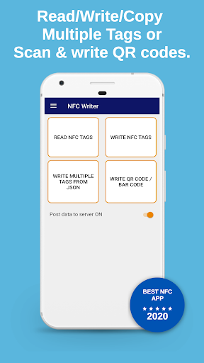 NFC Card Reader- NFC Tools Tag - عکس برنامه موبایلی اندروید