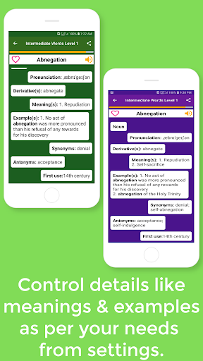 Vocabulary builder app : Free offline vocabulary - Image screenshot of android app