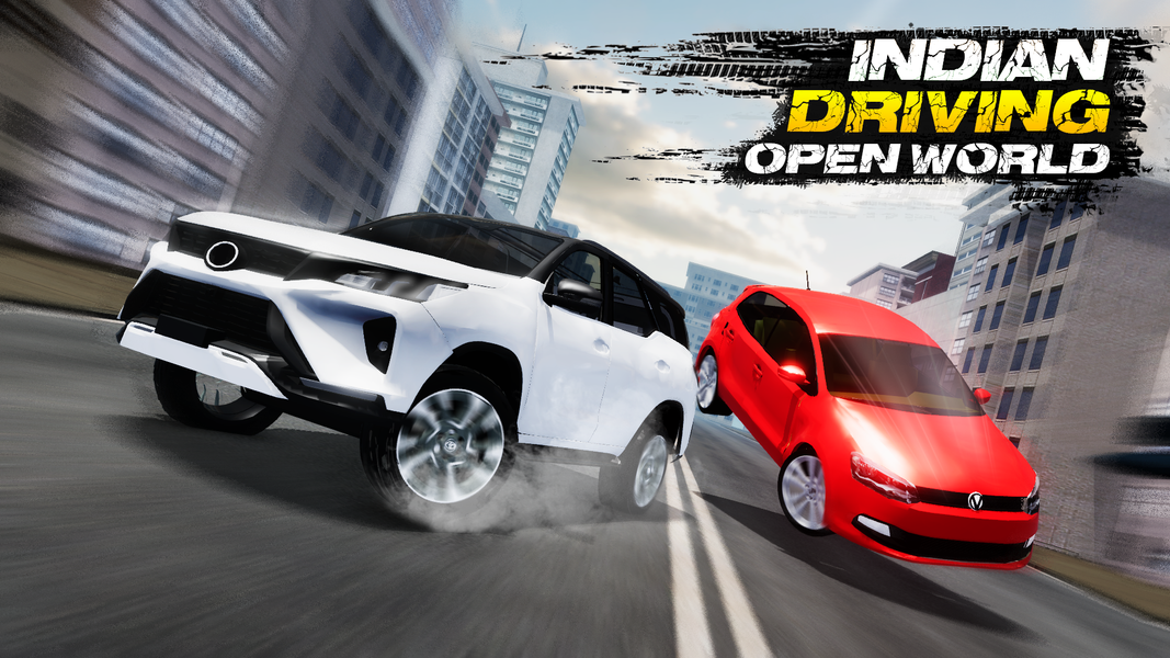 Indian Driving Open World - Gameplay image of android game