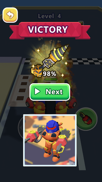 Crusher Machine - Gameplay image of android game