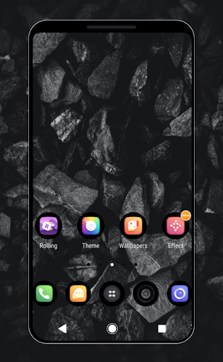 HD Black Theme - Image screenshot of android app