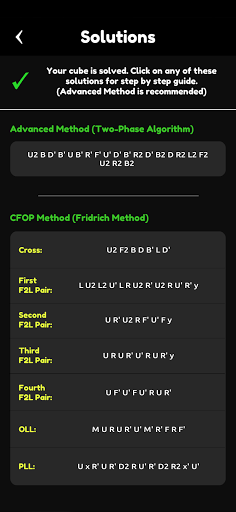 Cubik's - Solver, Simulator - عکس بازی موبایلی اندروید