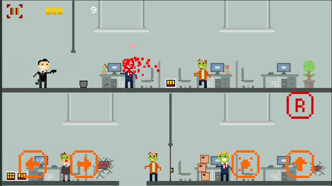 Zombies in Moscow - Gameplay image of android game