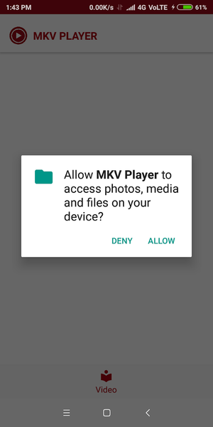 MKV Player - Image screenshot of android app