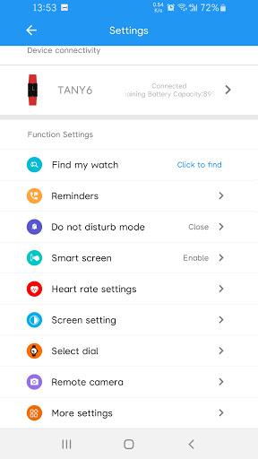 iband - Image screenshot of android app