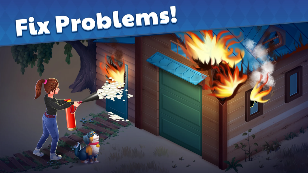 Mansion Mystery : Match 3 Game - Gameplay image of android game